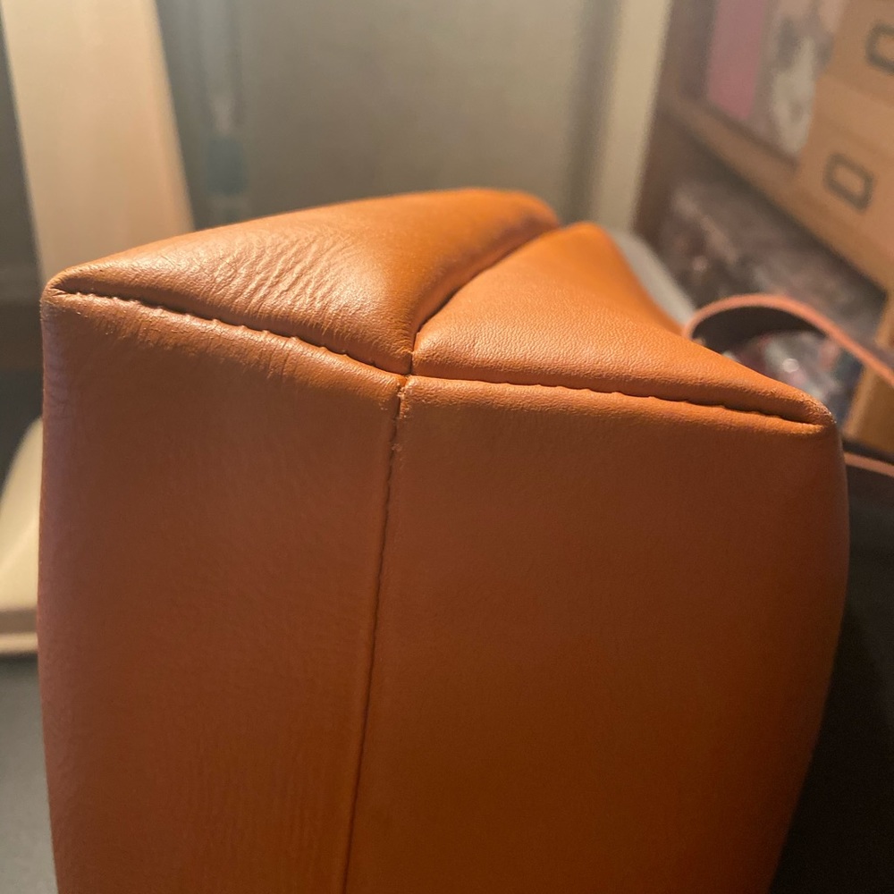 Rustic Leather Tote - Picture 8 of 12